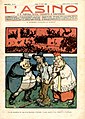 Gabriele Galantara, "Il congresso socialista di Bologna", copertina de L'Asino del 10 aprile 1904