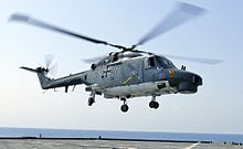 German Lynx departs USS Whidbey Island German marine Lynx departs USS Whidbey Island.jpg