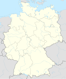 Map of contemporary Germany