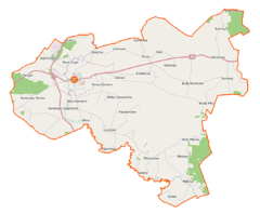 Plan gminy Glinojeck