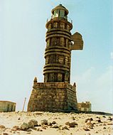 Leuchtturm am Horn von Afrika