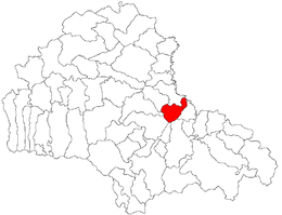 Hălchiu – Mappa