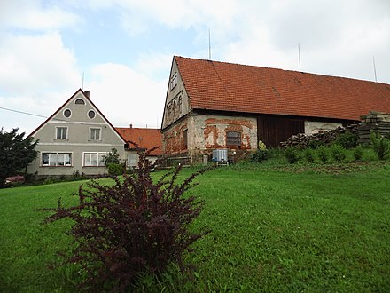 Maisons à Hejtmánkovice.