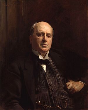 Henry James, by John Singer Sargent (died 1925...