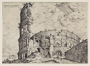 Veduta del Colosseo, 1551, Museum Boijmans Van Beuningen, Rotterdam