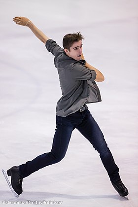 Ivan Pavlov at the 2017 Ukrainian Figure Skating Championships.jpg