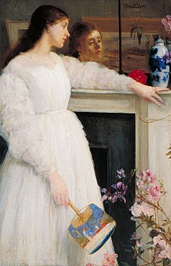 Symphony in White, No. 2: The Little White Girl, James Whistler (1864)