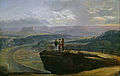 Johan Christian Dahl ("Výhled z Bastei")