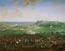 Siege of Namur (1695) by Jan van Huchtenburg. Johan van Hughtenburgh - Belagerung von Namur - GG 1746 - Kunsthistorisches Museum.jpg