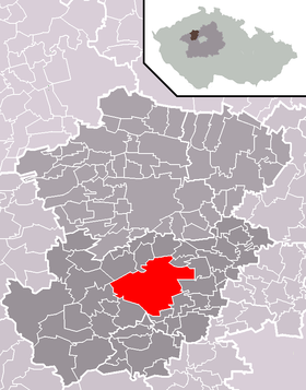 Localisation de Kladno