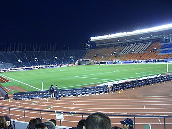 Das Olympiastadion im Jahr 2008