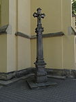Lázně Toušeň - krucifix u kostela (1).JPG