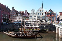 Lüneburg's water front