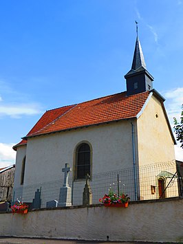 Sint - Hubertuskerk in Laneuveville-lès-Lorquin / Neuendorf bei Lörchingen