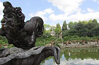 Le Jardin de Boboli à Florence . (Italie)