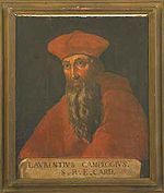 Laurentius Campeggius: imago