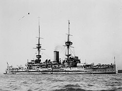 HMS Illustrious vuonna 1905.