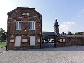 The town hall of Marcy