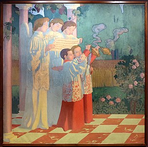 Sainte-Croix du Vésinet-en kaperaren dekorazioa(1899)