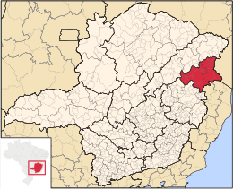 Vale do Mucuri – Mappa