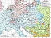 Carte religieuse de l'Europe centrale en 1901.