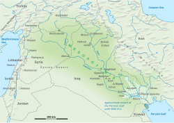 Mesopotamia (Medio Oriente) - Localizzazione