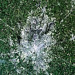 Сателит на НАСА заснема градове Super Bowl - Индианаполис (6813844367) .jpg