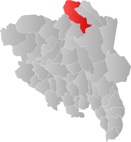 Poziția localității Comuna Tynset