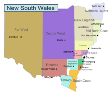 New South Wales regions