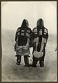Netsilik-inuit og Rensdyr-inuit. Fotografi frå den femte Thuleekspedisjonane.