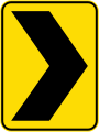 (W20-2/PW-67) Curve marker