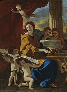 Nicolas Poussin: Svatá Cecilie (cca 1635)