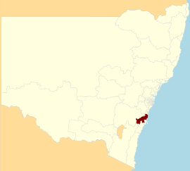 Nsw electoral district kiama 2015.svg