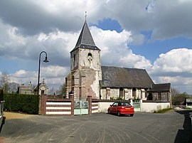 Cemetery and church