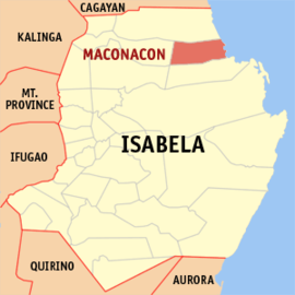 Maconacon na Isabela Coordenadas : 17°23'13.65"N, 122°14'16.50"E