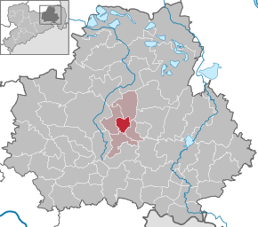 Poziția localității Räckelwitz
