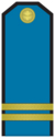 Rank insignia of Mladshi serzhant of the Bulgarian Air forces.png