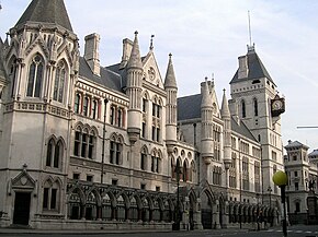 The Royal Courts of Justice on the Strand in the City of Westminster Royal Court2.jpg