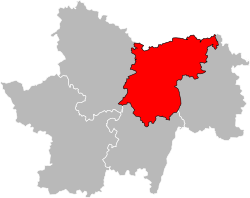 Location of Qarku Chalon-sur-Saône