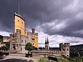 Château de Stolzenfels à Coblence, qui succède à l'ancien fort détruit au XVIIe siècle par Louis XIV.