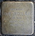 Stolperstein für Karl Ziegellaub (Thieboldsgasse 102)