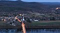 Sunderland MA from Mt Sugarloaf in South Deerfield.