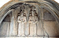 Taq-e Bostan - High-relief Shapur II and Shapur III.jpg