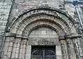 Arch of South Doorway, showing a boar hunt on the lintel