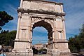 Fotografia de l'arc de Titus.