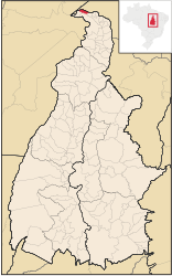 São Sebastião do Tocantins – Mappa