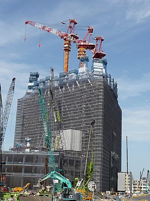 English: Tokyo Sky Tree, shot from Tobu-bashi(...