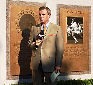 English: ESPN Reporter at the 2009 US Open