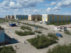 Udachny town center