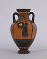 Vatican G 23 Group - Black-figure Pseudo-Panathenaic Amphora with Discus Thrower - Walters 482109 - Side A.jpg